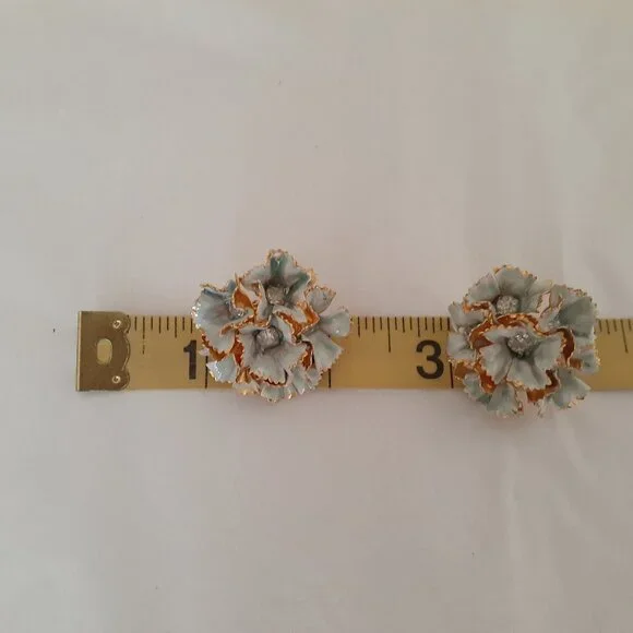 Sandor Vintage Enamel Necklace & Earring Set